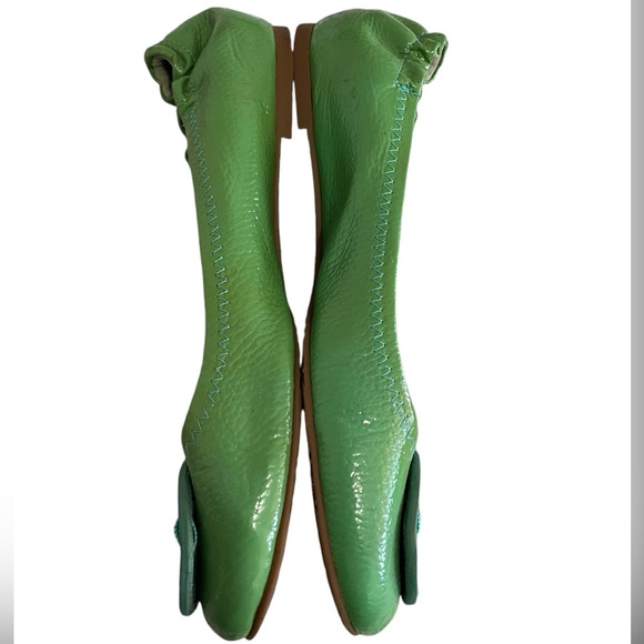 Tory Burch Reva Tumbled Patent Leather flats - Picture 3 of 5